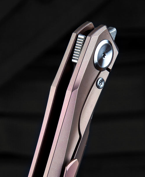 Bestech IVY BT2004C CPM-S35VN Blade Titanium Handle Frame Lock Folding Knife