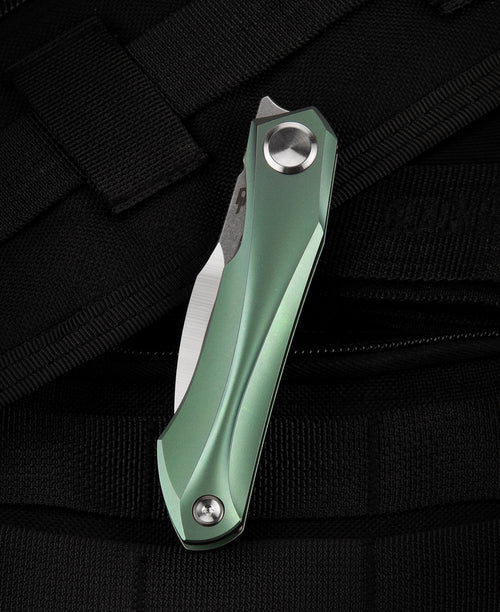 Bestech IVY BT2004D CPM-S35VN Blade Titanium Handle Frame Lock Folding Knife