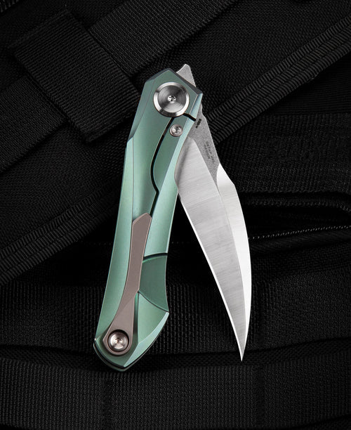 Bestech IVY BT2004D CPM-S35VN Blade Titanium Handle Frame Lock Folding Knife