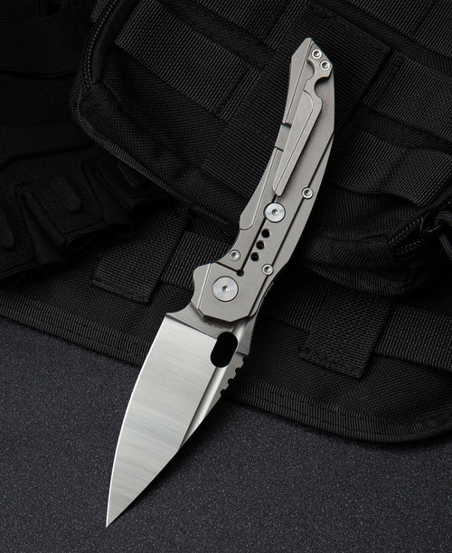 Bestech Exploit BT2005A CPM-S35VN Blade Titanium Handle Frame Lock Folding Knife