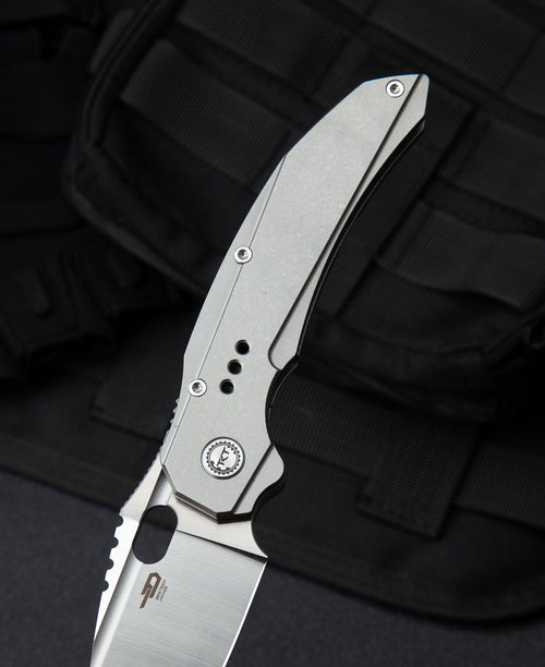 Bestech Exploit BT2005A CPM-S35VN Blade Titanium Handle Frame Lock Folding Knife