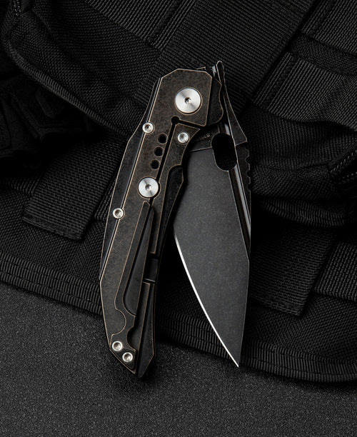 Bestech Exploit BT2005C CPM-S35VN Blade Titanium Handle Frame Lock Folding Knife