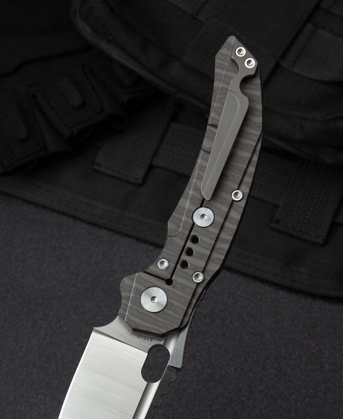 Bestech Exploit BT2005D CPM-S35VN Blade Titanium Handle Frame Lock Folding Knife