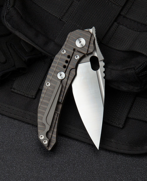 Bestech Exploit BT2005D CPM-S35VN Blade Titanium Handle Frame Lock Folding Knife