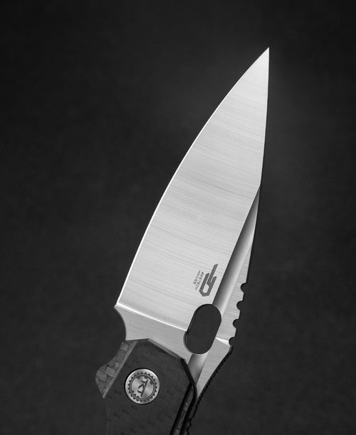 Bestech Exploit BT2005E CPM-S35VN Blade Titanium+Carbon Fiber Handle Frame Lock Folding Knife