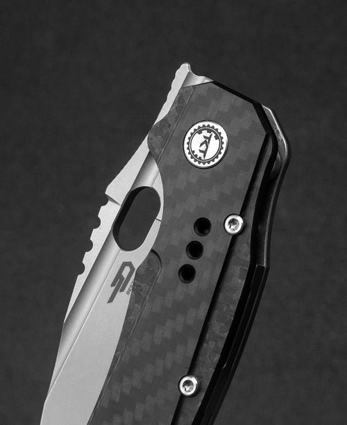 Bestech Exploit BT2005F CPM-S35VN Blade Titanium+Carbon Fiber Handle Frame Lock Folding Knife