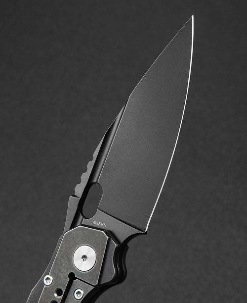Bestech Exploit BT2005G CPM-S35VN Blade Titanium+Carbon Fiber Handle Frame Lock Folding Knife