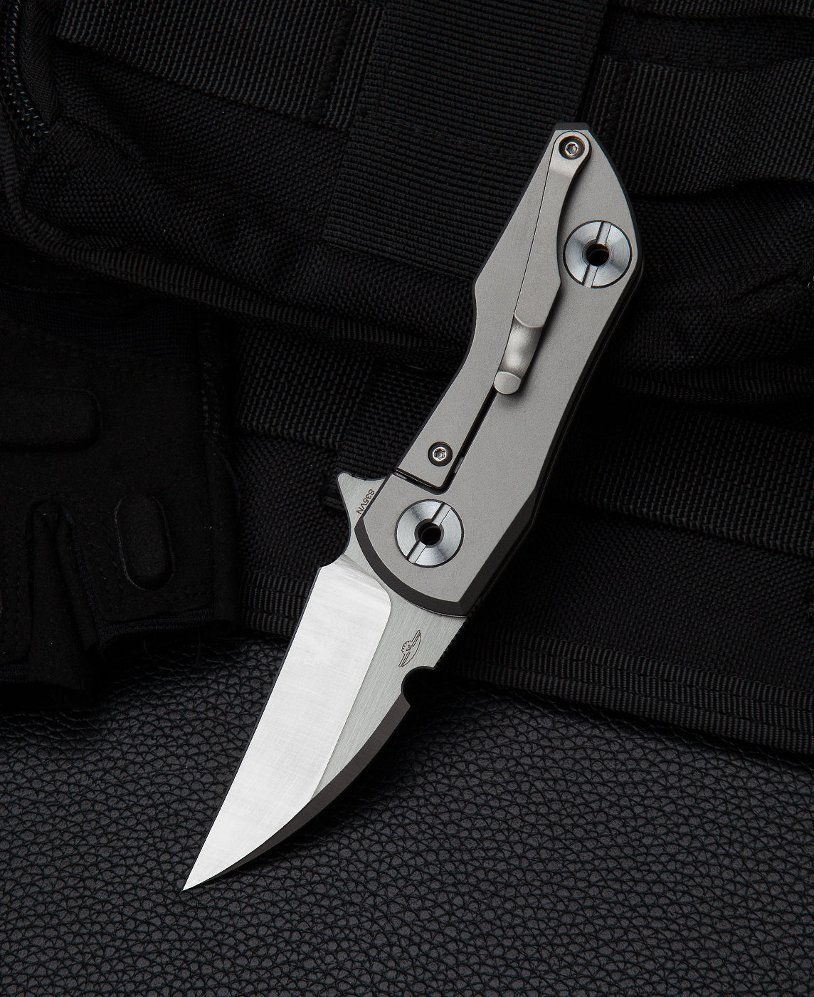 Bestech 2500 Delta BT2006A CPM-S35VN Titanium Handle Blade Frame Lock Folding Knife