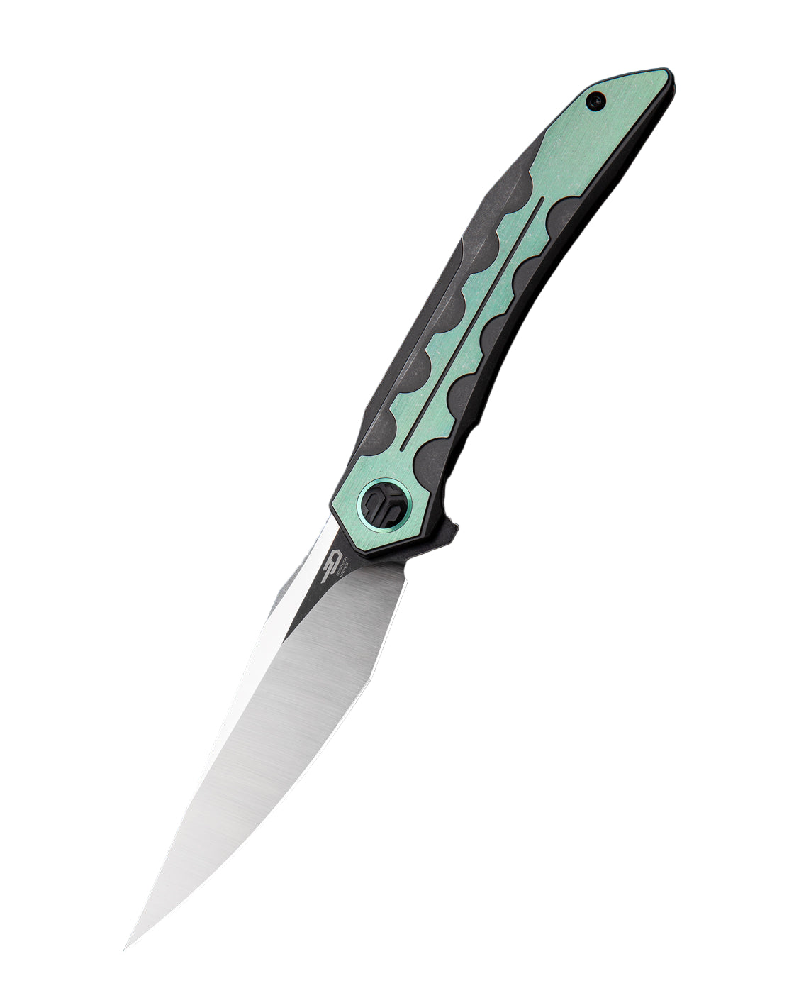 Bestech Samari BT2009C M390 Blade Titanium Handle Frame Lock Folding Knife