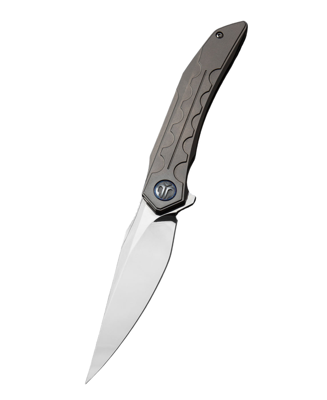 Bestech Samari BT2009E M390 Blade Titanium Handle Frame Lock Folding Knife
