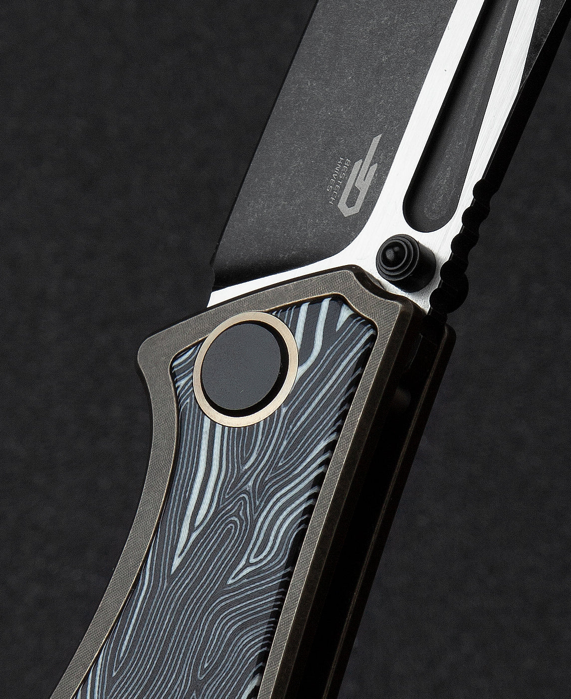 Bestech Togatta BT2102B M390 Blade Titanium+G10 Inlay Handle Frame Lock Folding Knife