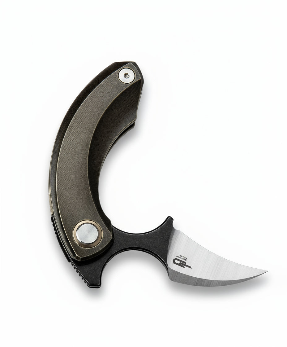 Bestech Strelit BT2103B CPM-S35VN Blade Titanium Handle Frame Lock Folding Knife