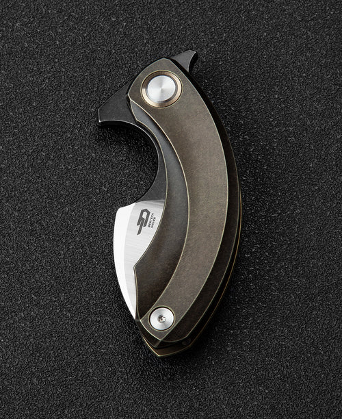 Bestech Strelit BT2103B CPM-S35VN Blade Titanium Handle Frame Lock Folding Knife