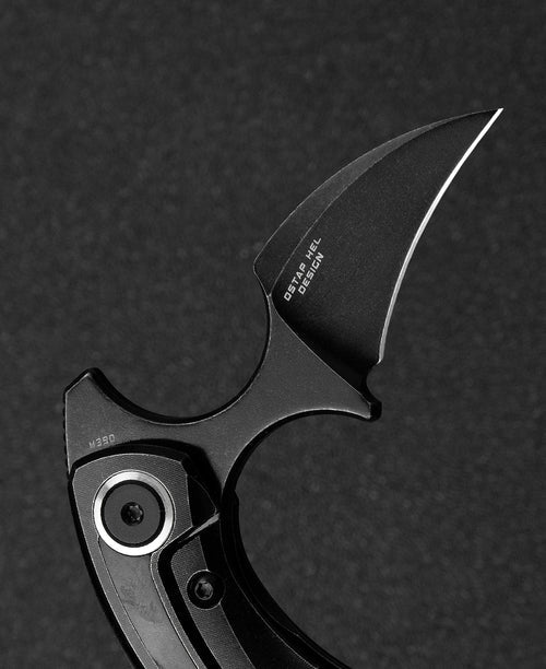 Bestech Strelit BT2103F M390 Blade Titanium+Black Red Marble Carbon Fiber Inlay Handle Frame Lock Folding Knife