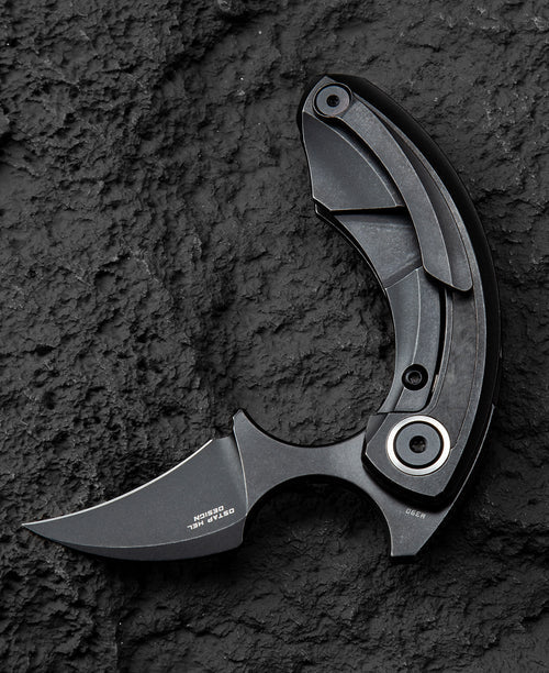 Bestech Strelit BT2103L M390 Blade Titanium+Carbon Fiber Inlay Handle Frame Lock Folding Knife