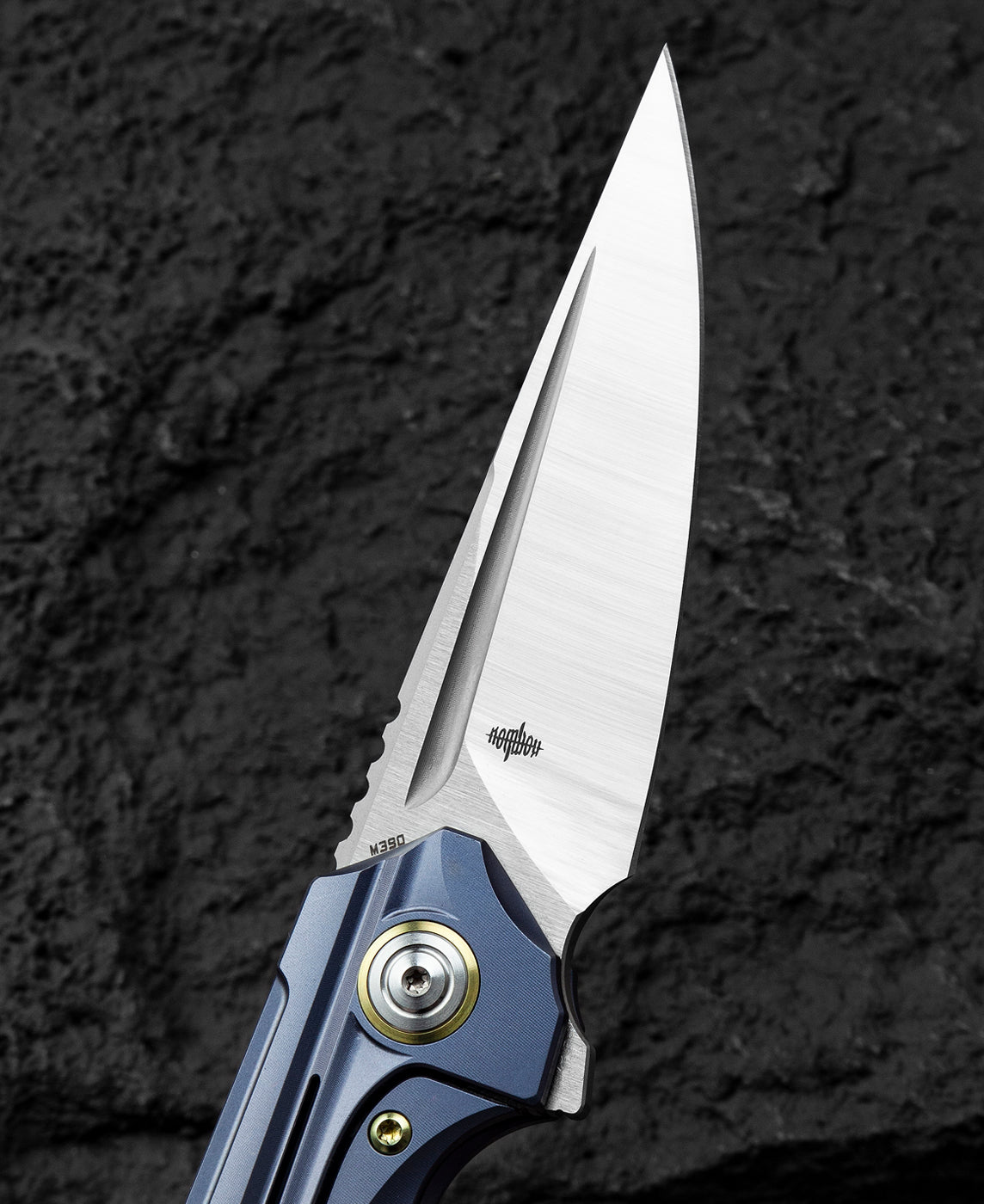 Bestech Vigil BT2201B M390 Blade Titanium Handle Frame Lock Folding Knife