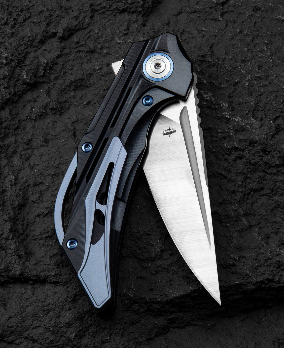 Bestech Vigil BT2201C M390 Blade Titanium Handle Frame Lock Folding Knife
