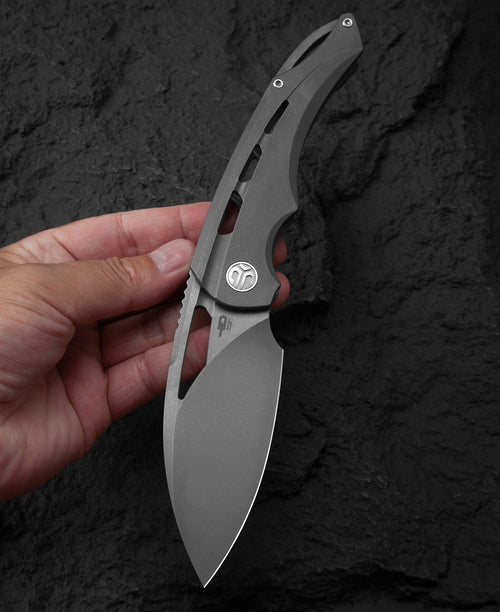 Bestech Fairchild BT2202B CPM-S35VN Blade Titanium Handle Frame Lock Folding Knife