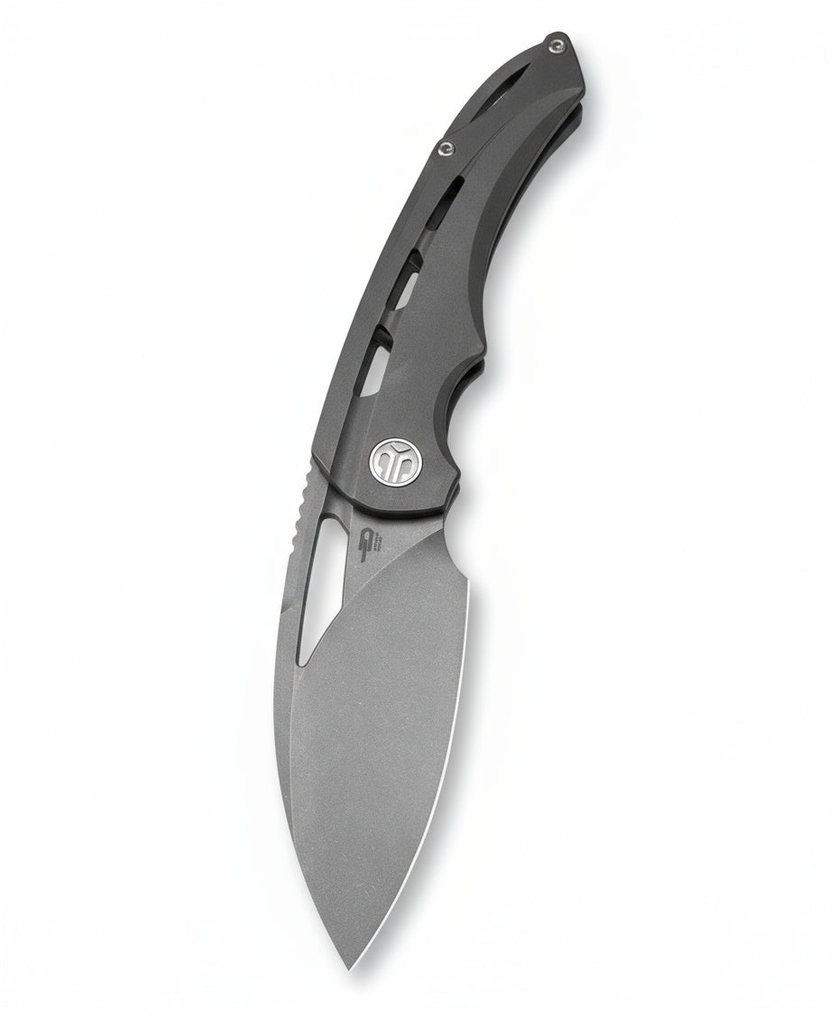 Bestech Fairchild BT2202B CPM-S35VN Blade Titanium Handle Frame Lock Folding Knife
