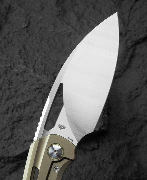 Bestech Fairchild BT2202D CPM-S35VN Blade Titanium Handle Frame Lock Folding Knife