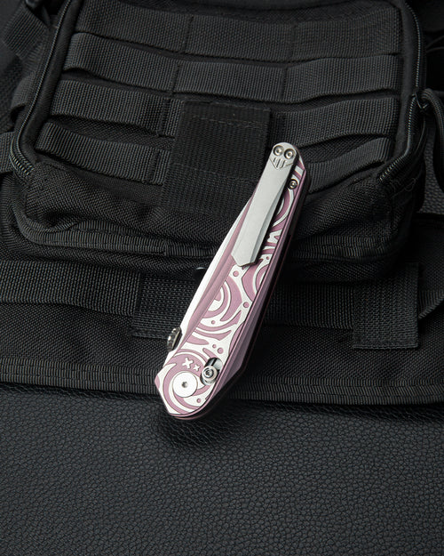 Bestech Mothus BT2206D M390 Blade Titanium Handle Crossbar Lock Folding Knife