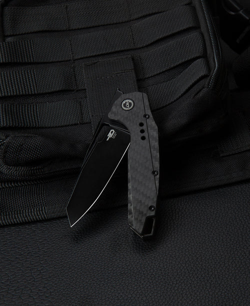 Bestech Nyxie BT2209D CPM-S35VN Blade Titanium +Carbon Fiber Handle Frame Lock Folding Knife