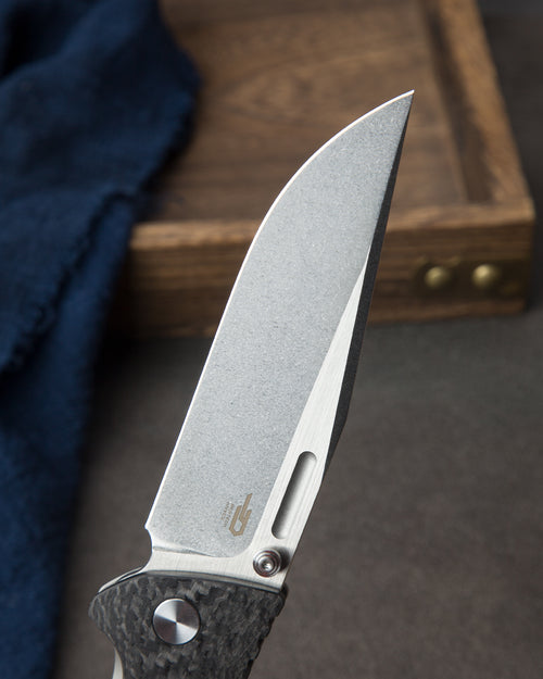 Bestech Keen II BT2301A CPM-S35VN Blade Titanium +Carbon Fiber Handle Frame Lock Folding Knife