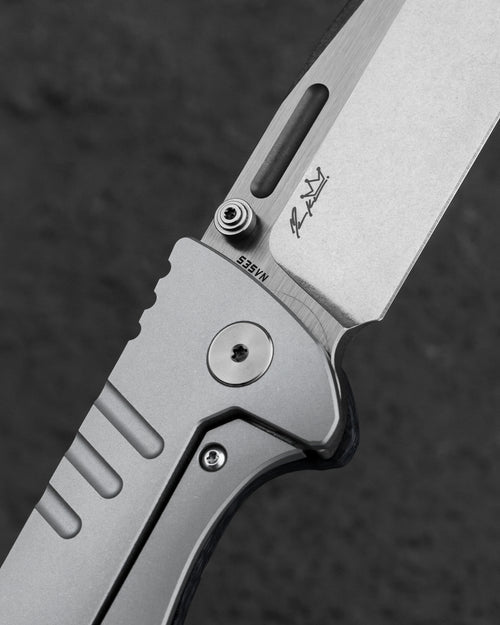 Bestech Keen II BT2301B CPM-S35VN Blade Titanium +Carbon Fiber Handle Frame Lock Folding Knife