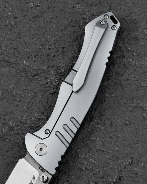 Bestech Keen II BT2301B CPM-S35VN Blade Titanium +Carbon Fiber Handle Frame Lock Folding Knife