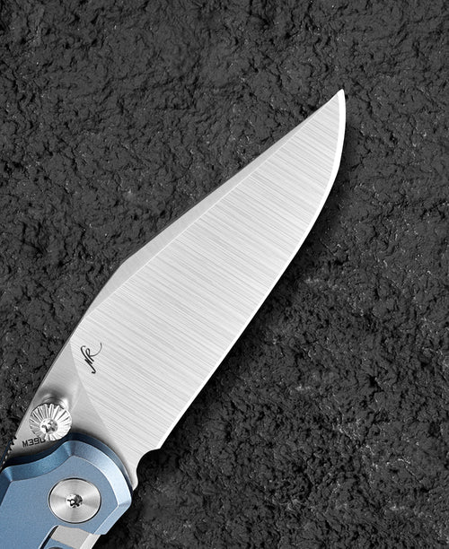 Bestech Icarus BT2302E M390 Blade Titanium Handle Frame Lock Folding Knife