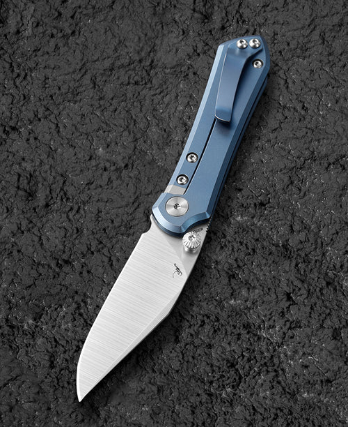 Bestech Icarus BT2302E M390 Blade Titanium Handle Frame Lock Folding Knife