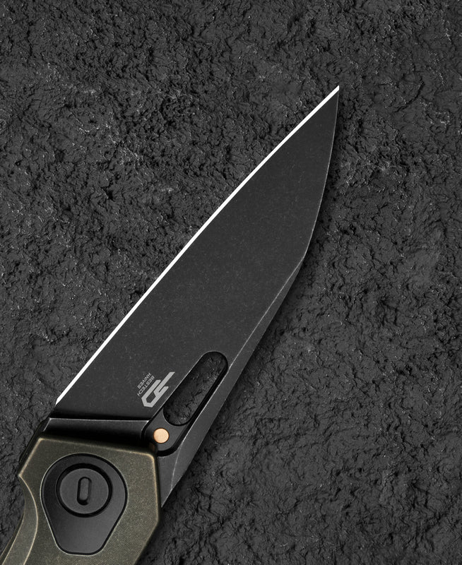Bestech VK-VOID BT2305D Satin Elmax Blade Titanium Handle Frame Lock Folding Knife