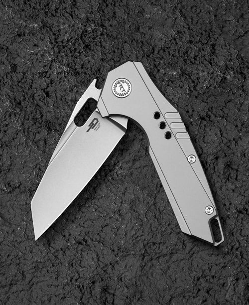 Bestech Nyxie 3 BT2308A CPM-S35VN Blade Titanium Handle Frame Lock Folding Knife