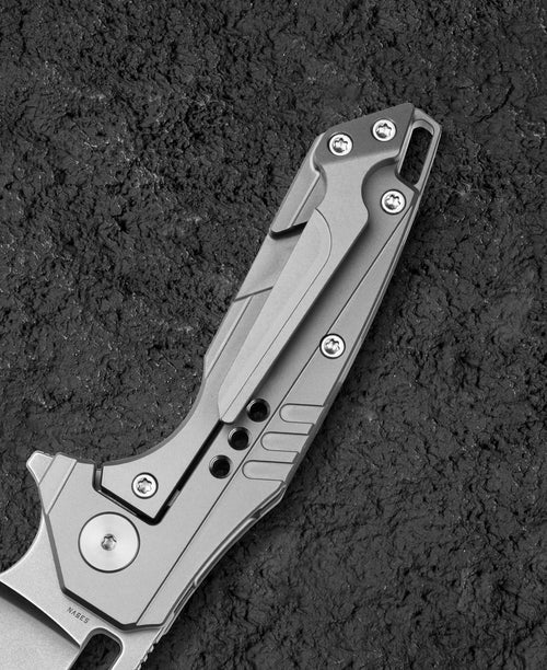 Bestech Nyxie 3 BT2308A CPM-S35VN Blade Titanium Handle Frame Lock Folding Knife
