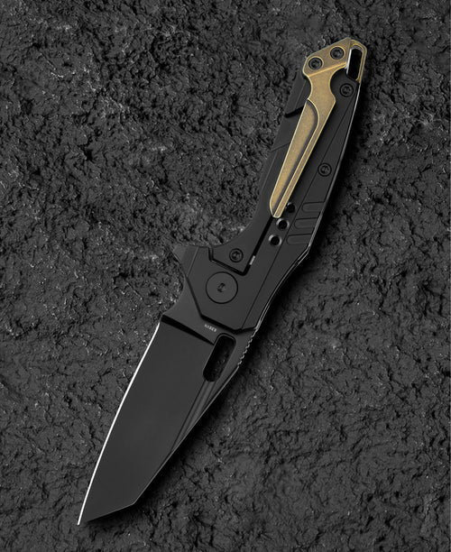 Bestech Nyxie 3 BT2308B CPM-S35VN Blade Titanium Handle Frame Lock Folding Knife