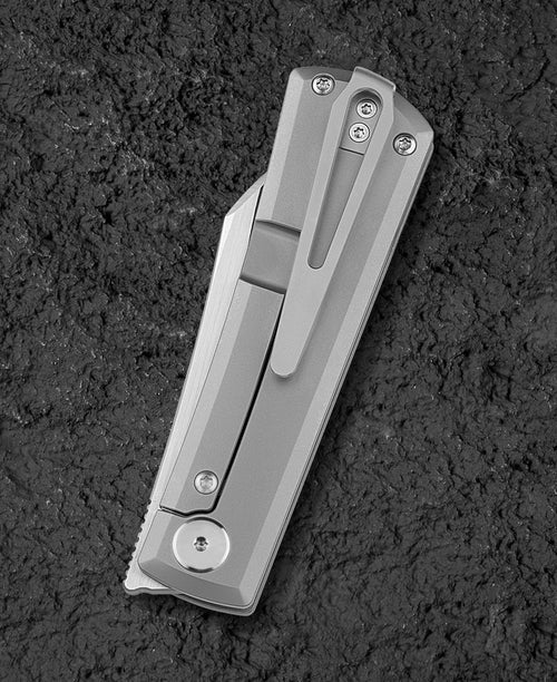 Bestech Bruv BT2401A M390 Blade Titanium Handle Frame Lock Folding Knife