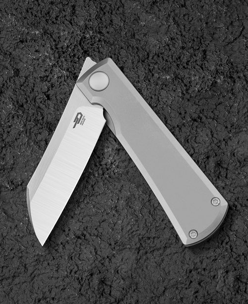 Bestech Bruv BT2401A M390 Blade Titanium Handle Frame Lock Folding Knife