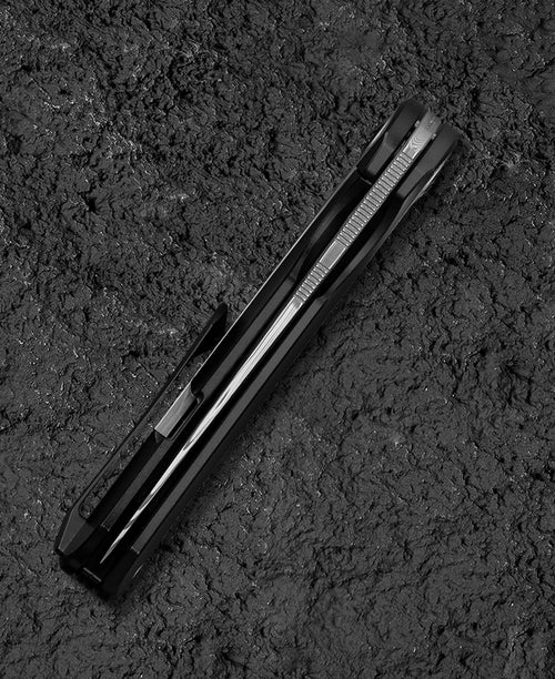 Bestech Sambac BT2402E Damascus Blade Titanium+Damascus Handle Frame Lock Folding Knife