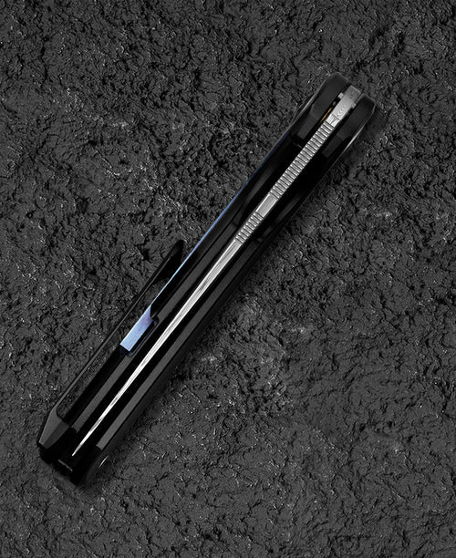 Bestech Sambac BT2402F Damascus Blade Titanium+Timascus Handle Frame Lock Folding Knife