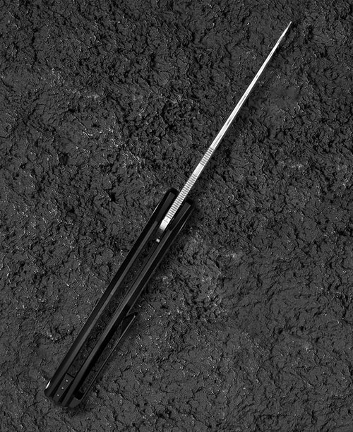 Bestech Sambac BT2402F Damascus Blade Titanium+Timascus Handle Frame Lock Folding Knife