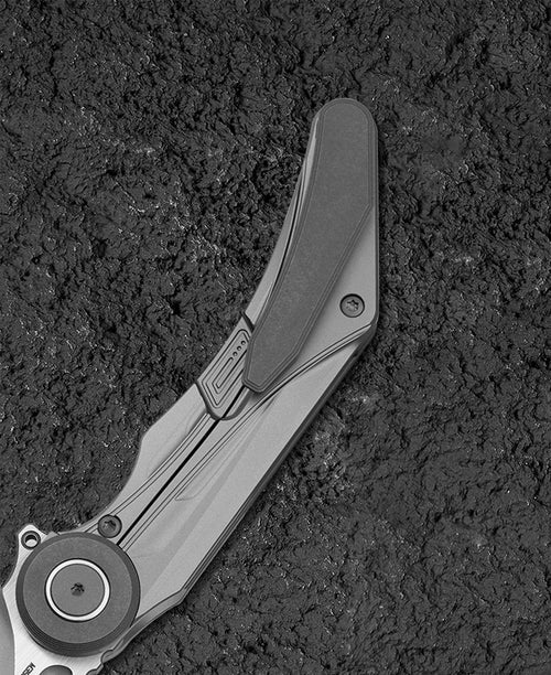 Bestech Seraph T2403A M390 Blade Titanium Handle Frame Lock Folding Knife