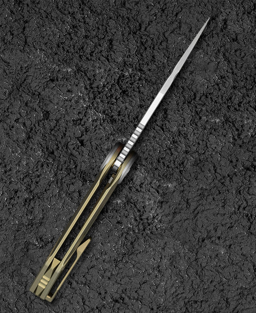 Bestech Seraph BT2403B M390 Blade Titanium Handle Frame Lock Folding Knife