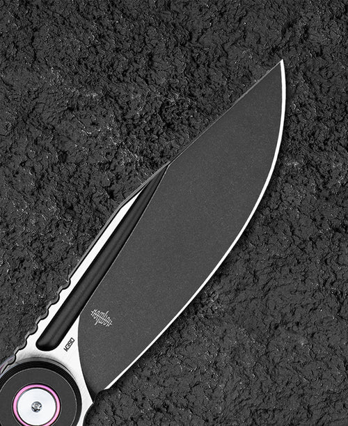 Bestech Seraph BT2403C M390 Blade Titanium Handle Frame Lock Folding Knife