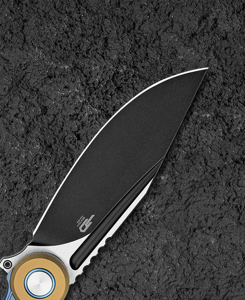 Bestech Seraph BT2403D M390 Blade Titanium Handle Frame Lock Folding Knife