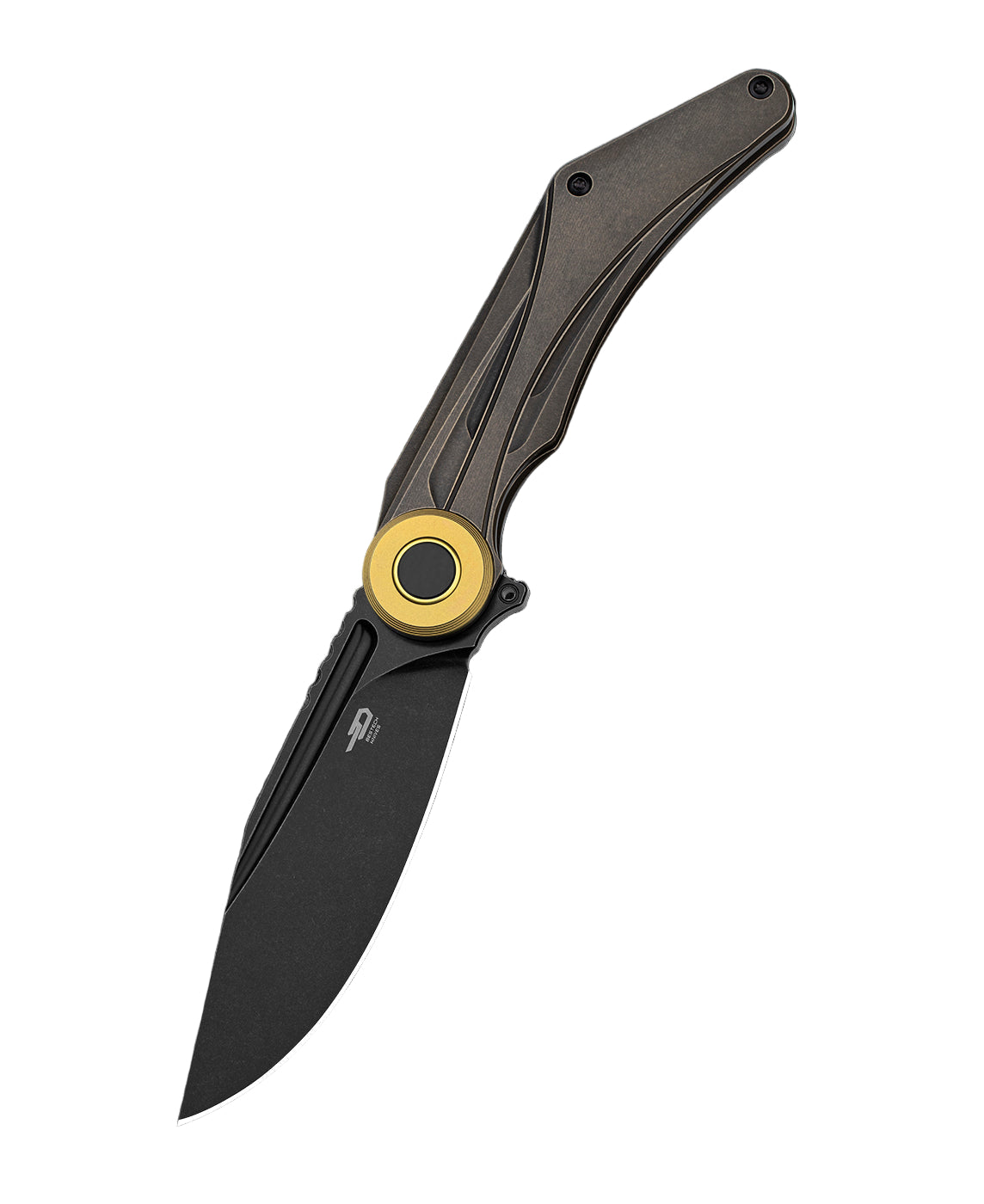 Bestech Seraph BT2403E M390 Blade Titanium Handle Frame Lock Folding Knife