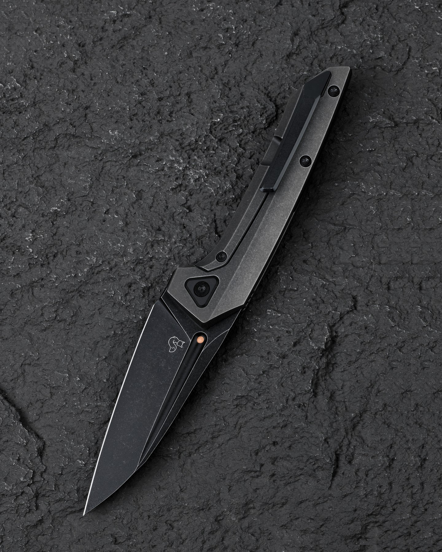 Bestech VK-NAVI BT2404A MagnaCut Blade Titanium Handle Frame Lock Folding Knife