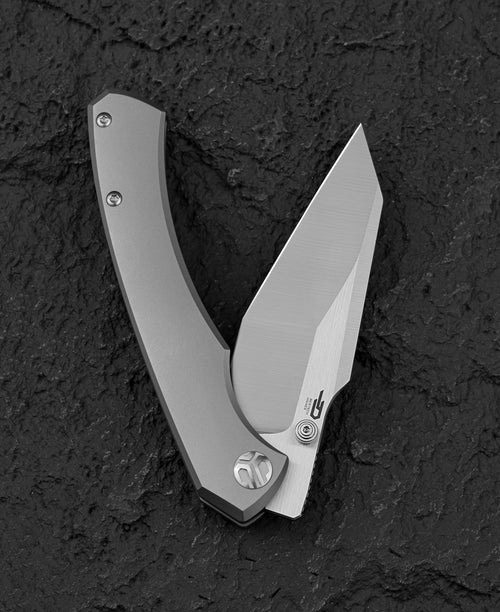 Bestech Clastic BT2407A Magnact Blade Titanium Handle Frame Lock Folding Knife