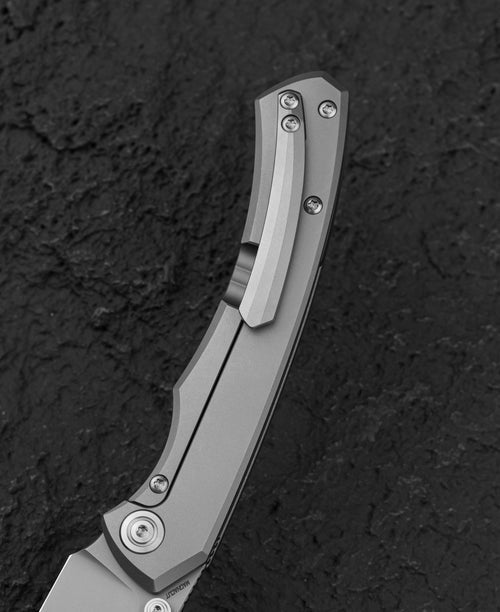 Bestech Clastic BT2407C Magnact Blade Titanium Handle Frame Lock Folding Knife