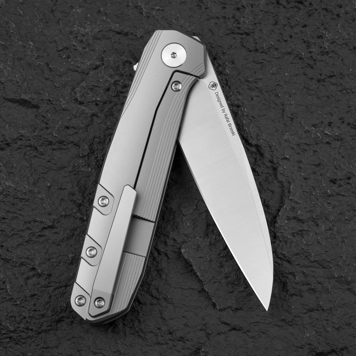 Bestech Knives 9 BT2408A M390 Blade Titanium Handle Edc Folding Knife