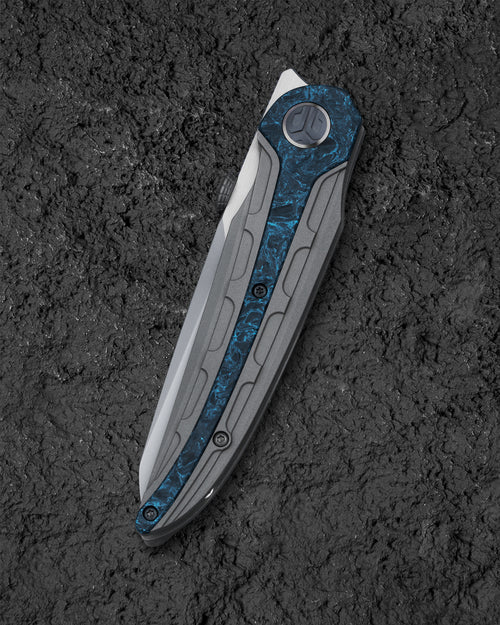 Bestech Prydwen BT2409C Magnacut Blade Titanium Handle Frame Lock Folding Knife